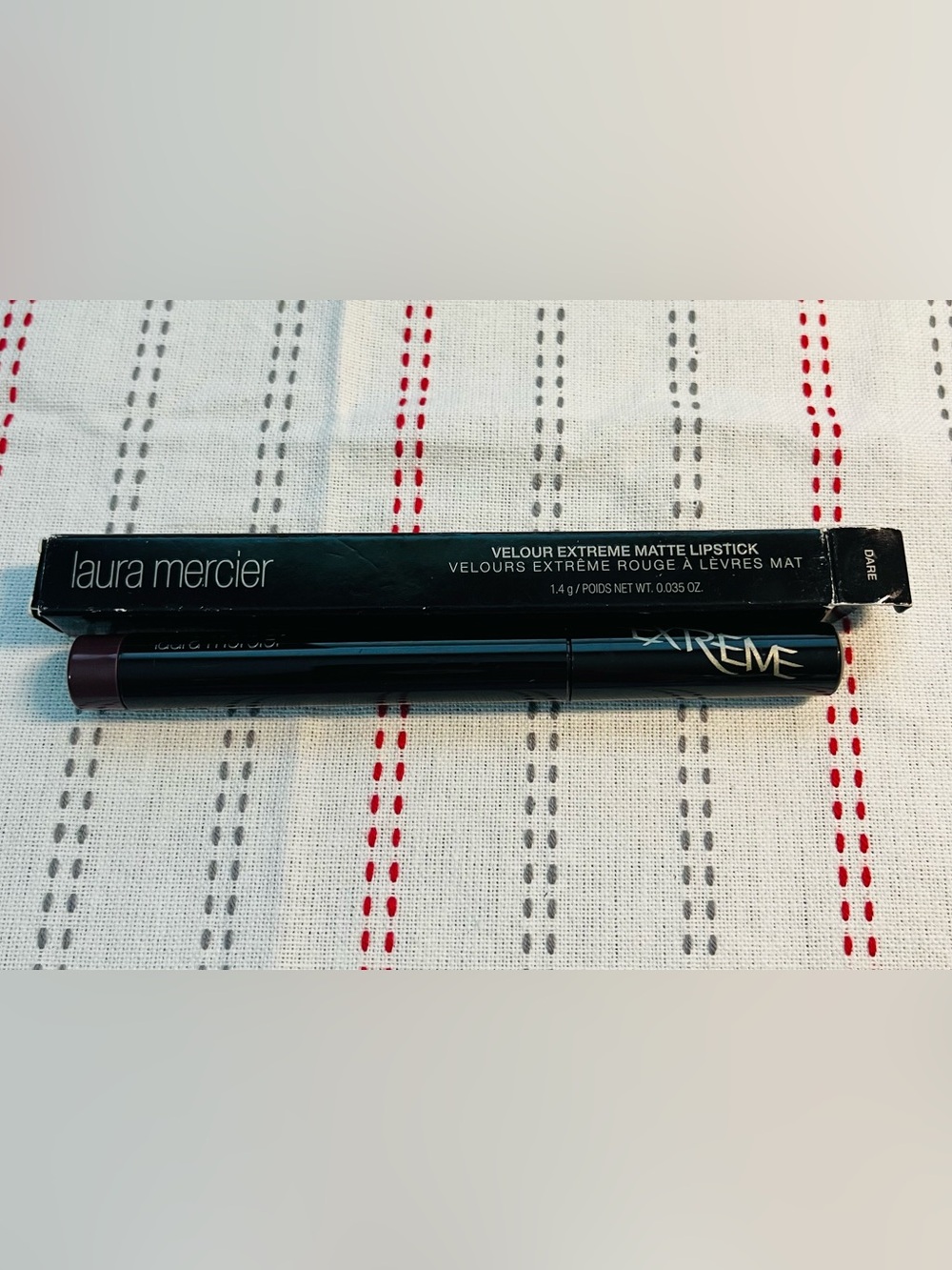 laura mercier Velour Extreme Matte Lipstick - Deep Berry Red - Shade Dare